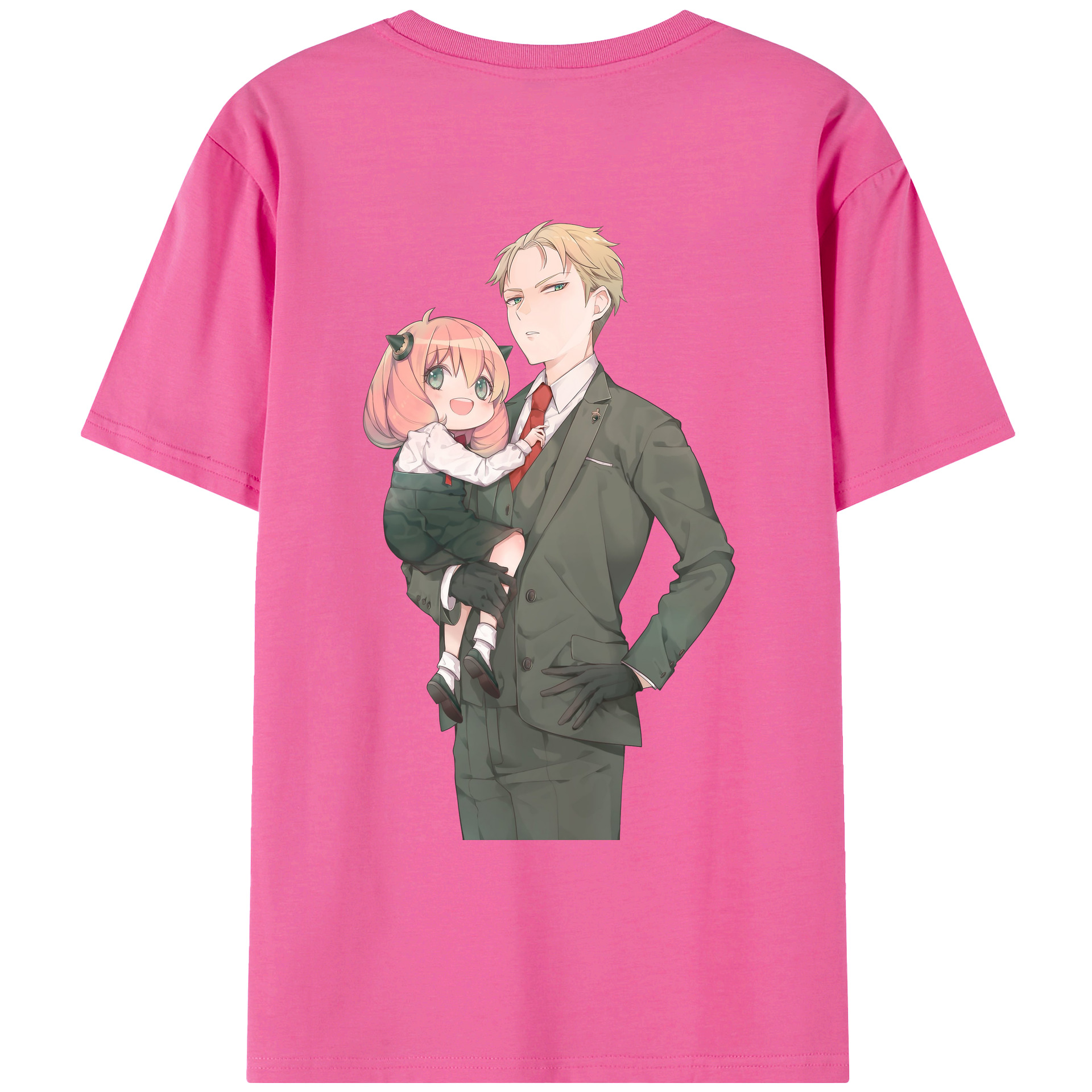 （画像用） SPY×FAMILY间谍家家酒 レディース半袖Tシャツ(バックプリント)